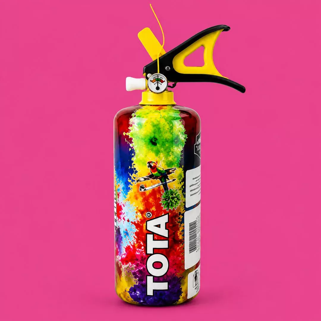 Tota Thunder Colour Gulal Spray | Cylinder for Holi Celebration Crackers - 2kg