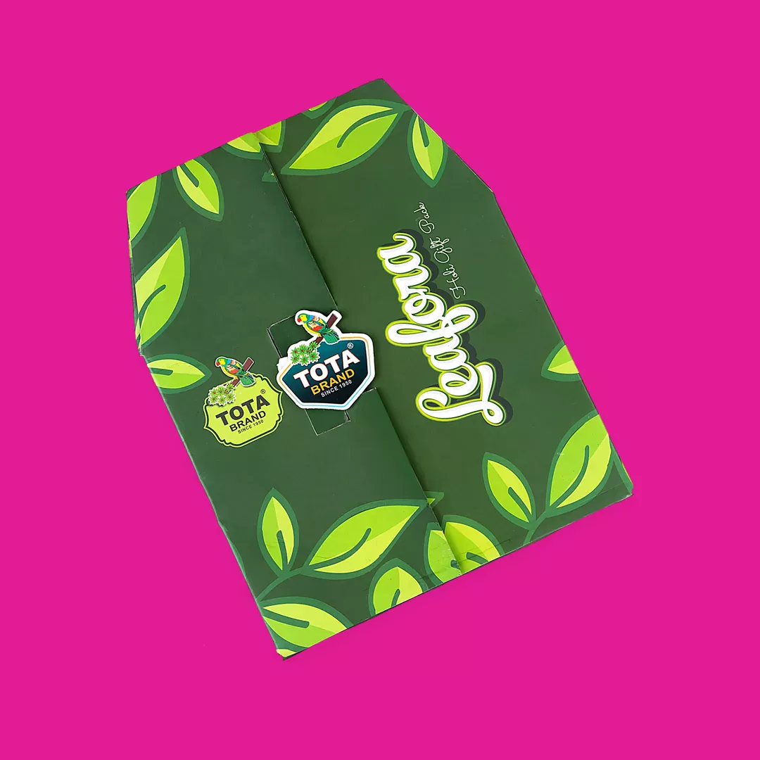 TOTA Leafora Gulal | Natural Multicolour Holi Gulal | 60g × 4 Pack