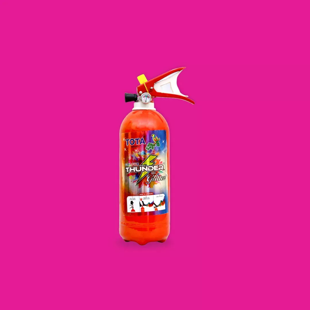 TOTA Color Thunder with Glitter X-clusive Gulal – 2kg | Holi Colour Cloud Gadget