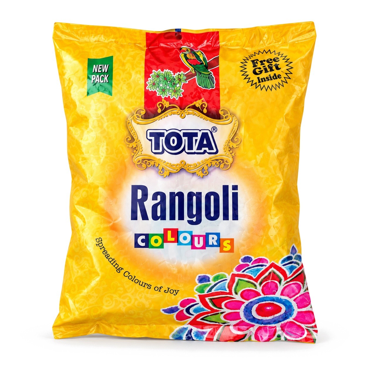 Rangoli Colour Powder  10 Pouches x 100 gm for Festivals