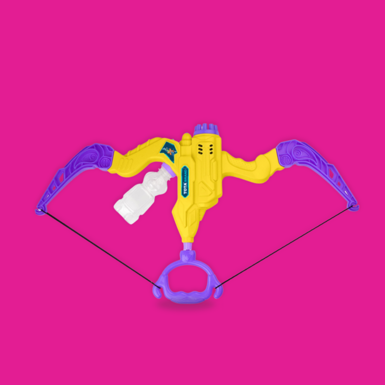 TOTA 2-in-1 Xbow Water Pichkari and Bubble Gun
