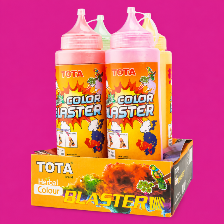 TOTA Blaster Holi Gift Pack Kit 100% Natural Gulal