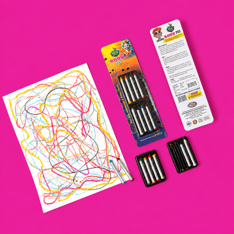TOTA Body Pen Use For Fun and Creative your Face Non-toxic Color