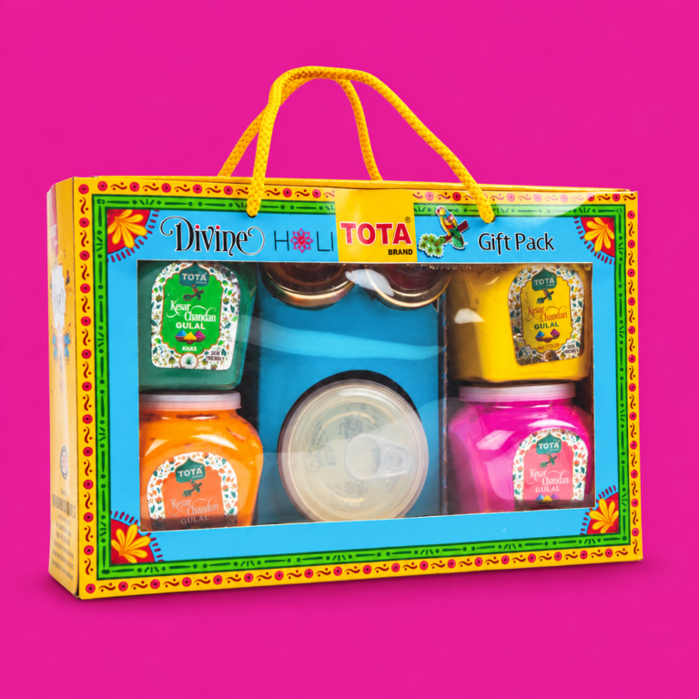 TOTA Divine Holi Gift Pack – 4 Flavours × 100g