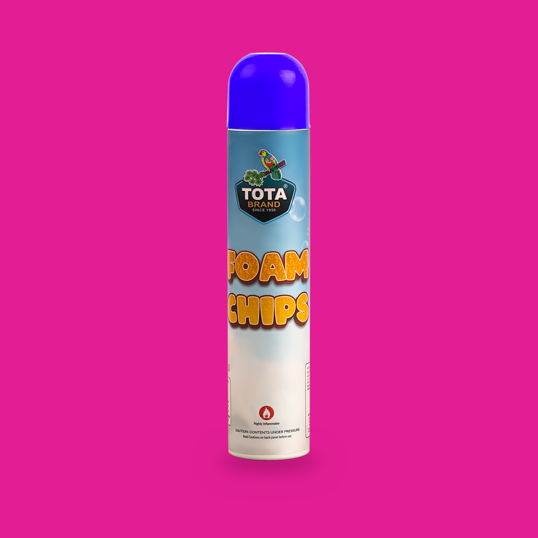 TOTA Foam Chips Colour Spray Long Lasting Holi Colour Spray for Fun TOTA Foam Chips Colour Spray | Long-Lasting Holi Foam Spray for Parties & Fun - Image 1