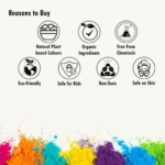 TOTA Fruit Gulal 100% Natural Holi Gulal Gift Pack for Holi Celebration - Image 5