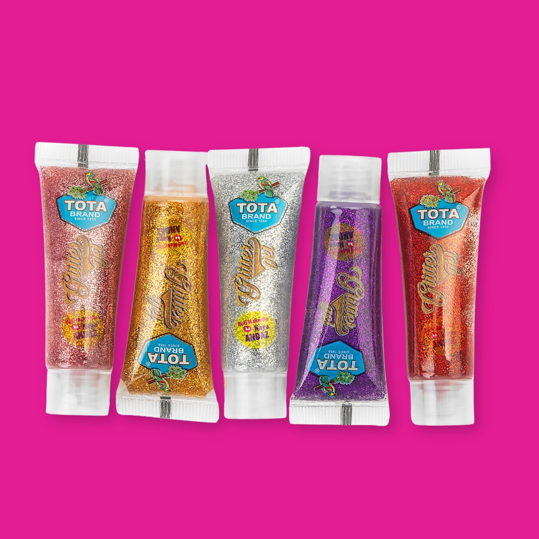 TOTA Glitter Gel – Non Toxic Face Paint and Body Paint TOTA Glitter Gel – Non Toxic Face Paint and Body Paint