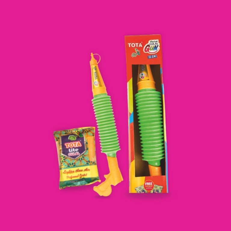 TOTA Gulal Gun with Herbal Holi Color Powder Toy Gun