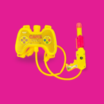 TOTA Holi Water Tank Pichkari –1.5L Video Game Design Toy Gun