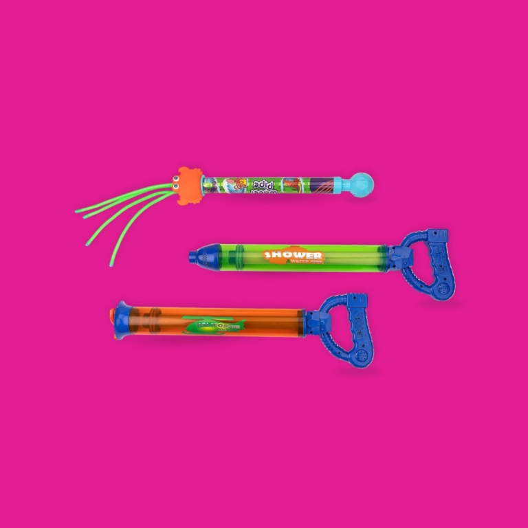 TOTA Kung-Fu Pipe Pichkari 3 Pcs pack