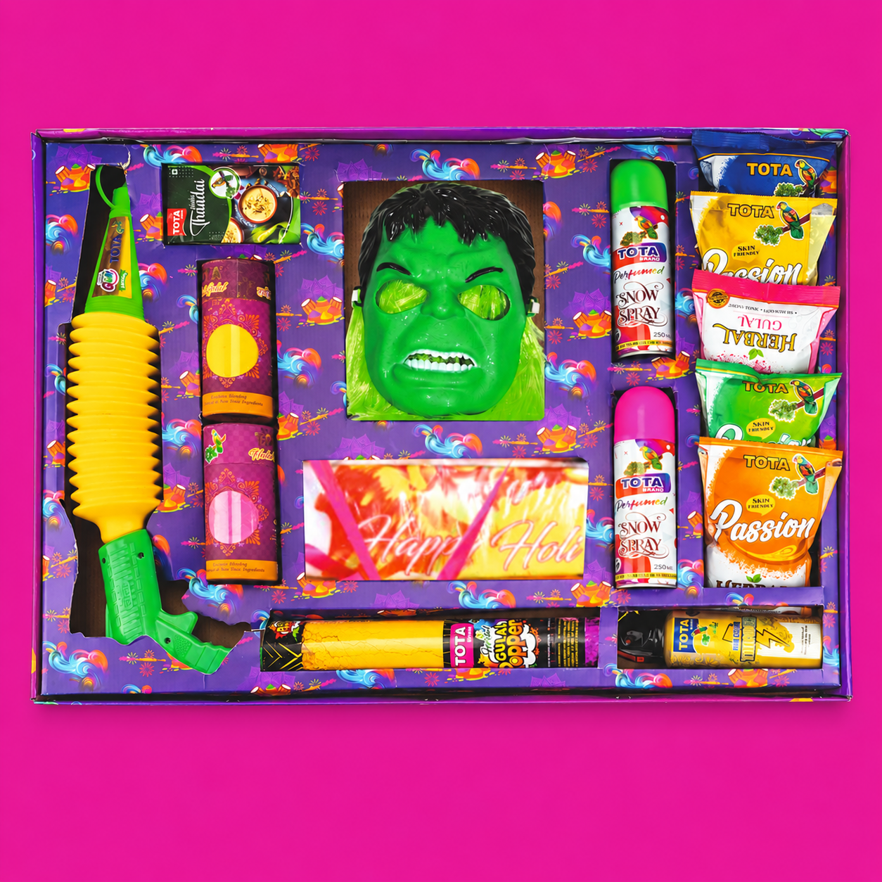 TOTA Natural and Herbal Holi Hamper Gift Pack