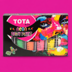 TOTA Neon Body Paint 6 Tube Face Paint for Holi, Party