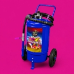 TOTA Trolly Gulal Thunder | Amazing Gadget of Holi | Assorted Color - 25kg