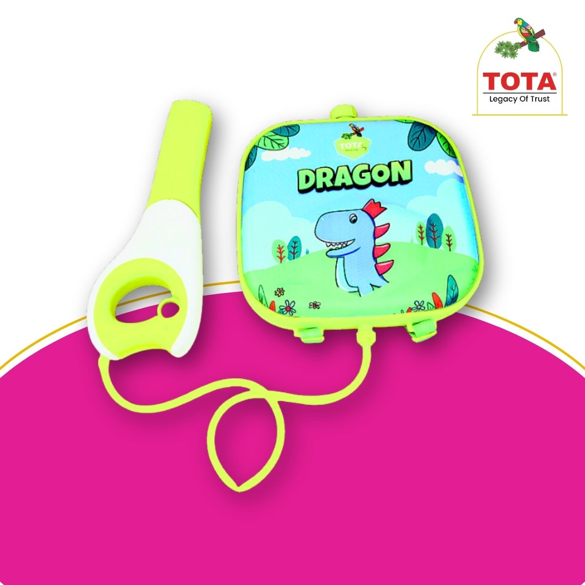 TOTA VIP Water Tank Spray Backpack Toy for Kids | Refillable Water Tank & Pump Gun | Outdoor Summer Fun for Boys & Girls2 TOTA VIP Water Tank Spray Backpack Toy for Kids - Image 1