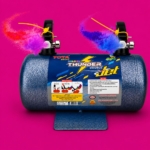 Thunder Double Jet Holi Colour Cloud Gadget | Natural And Herbal