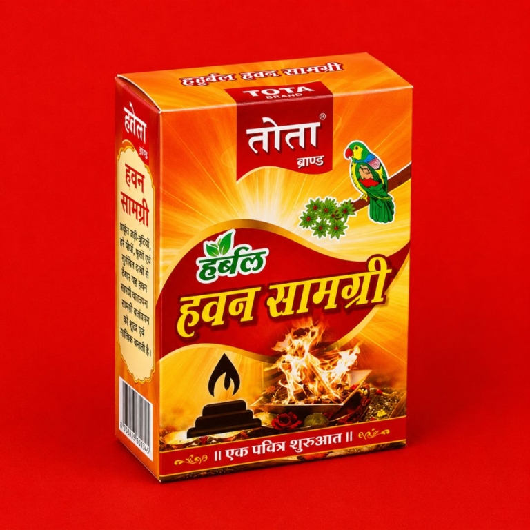 Tota Hawan Samagri for Pooja and Havan Made with Natural Herbs