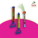 TOTA Kung-Fu Pipe Pichkari 3 Pcs pack