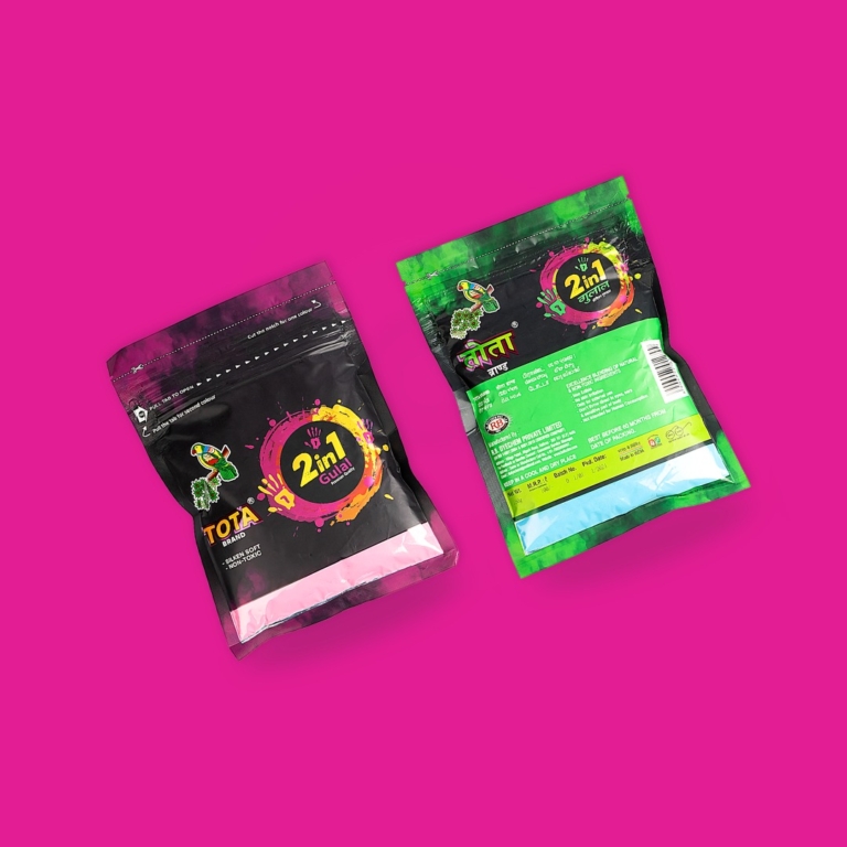TOTA 2 In 1 Gulal Color Powder For Holi | Double Shades in one Pack