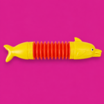 TOTA Dophin Gulal Gun for Kids YELLOW