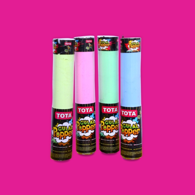 TOTA Gulal Popper for Holi Holi, Wedding, Birthday, and Other Parties