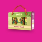 TOTA Herbal Gulal Skin Friendly, Herbal Gulal 80g X 3Pc Gift Pack
