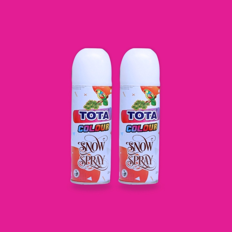 TOTA White Snow Spray For Holi Celebration