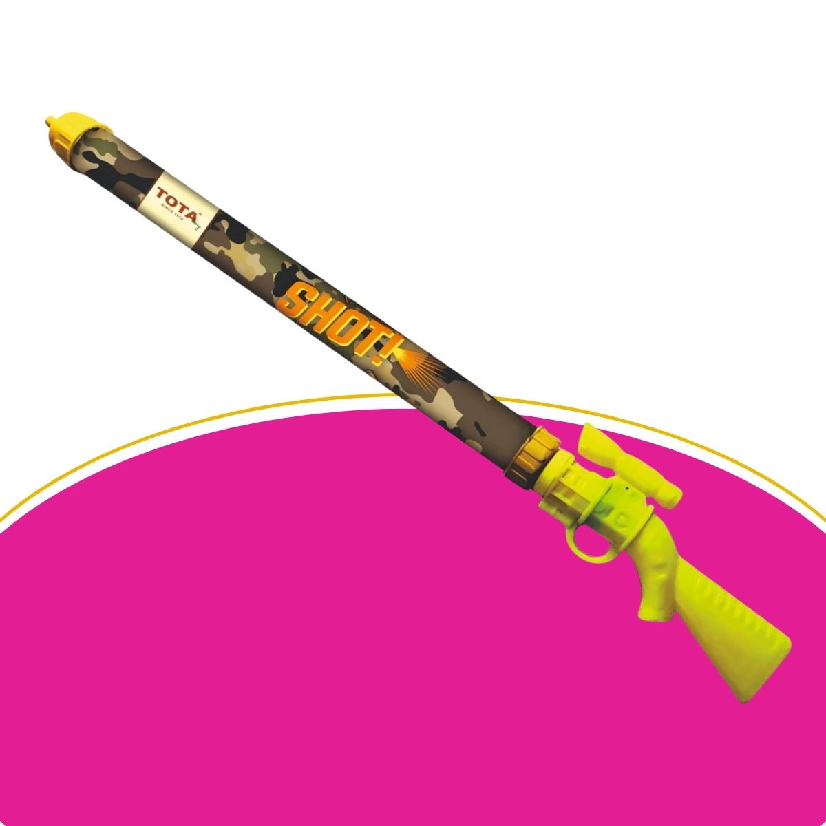 Tota Snipper 4 Dhaar 18 Inch Water Toy | Water Pichkari for Kids1 TOTA Snipper 4 Dhaar 18 Inch Water Toy | Water Pichkari for Kids - Image 1