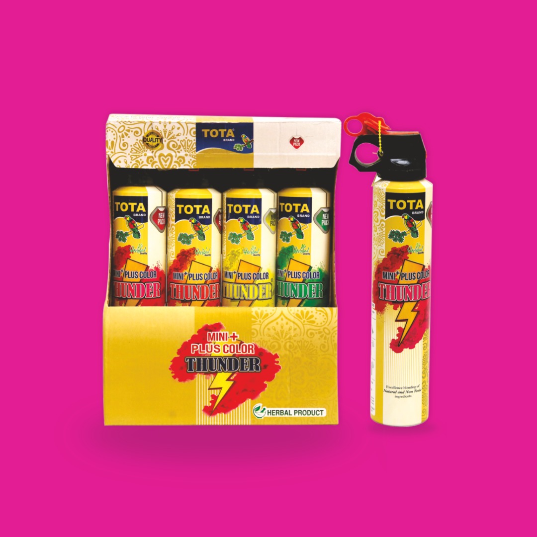 TOTA Mini Plus Thunder Pack Of 4Pcs with Multicolor TOTA Mini Plus Thunder Pack Of 4Pcs with Multicolor