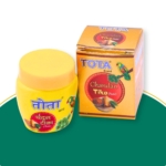 TOTA Chandan Paste Tika for Pooja - 120 gm | Kesar Chandan Tilak Paste for Puja - Combo of 3 Boxes (40 gm Each)
