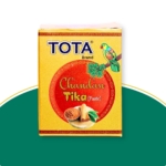 TOTA Chandan Paste Tika for Pooja - 200 gm | Kesar Chandan Tilak Paste for Puja - Combo of 5 Boxes (40 gm Each)