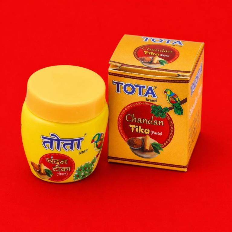 TOTA Chandan Paste Tika for Pooja - 400 gm