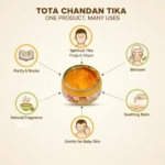 TOTA Chandan Tika – Pure Sandalwood Tika for Pooja and Religious Use - Image 3