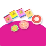 TOTA Magic Rangoli Maker for Navratri Pongal Diwali Pooja Mandir Design Rangoli Powder Colours with 4 Assorted Rangoli Colour Powder, 1 Rangoli Stencil and 1 Magic Rangoli Maker