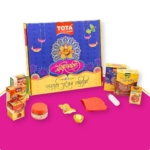 TOTA Diwali Gold Pooja Kit – Complete Diwali Worship Essentials with 31 Sacred Items