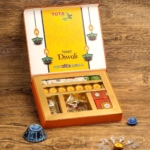 TOTA Premium Diwali Puja Kit - 23 Essential Items with Golden Lakshmi-Ganesh Murti - Image 4