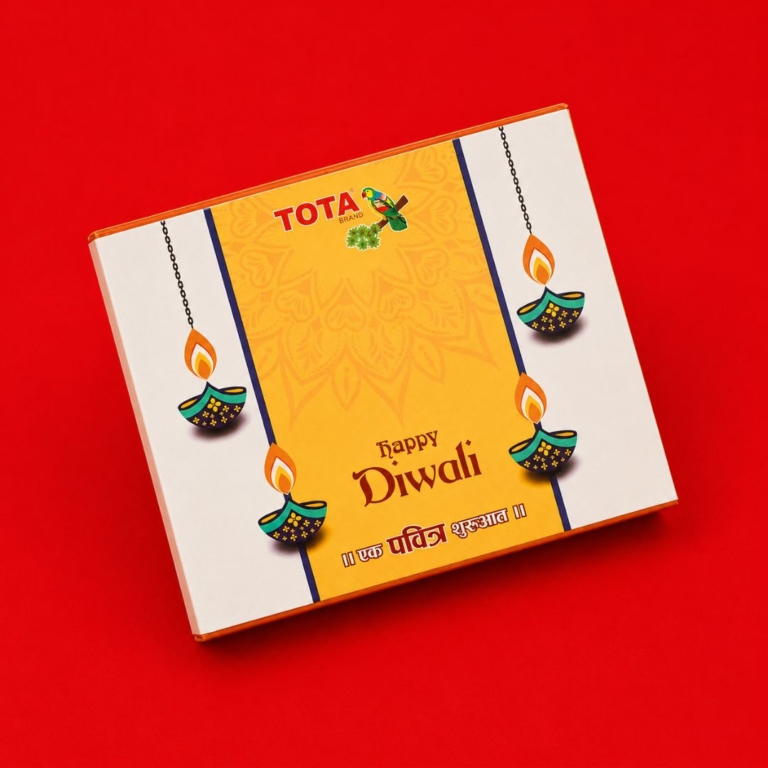 TOTA Diwali Puja Kit – 12 Puja Items with Lakshmi Ganesh Temple