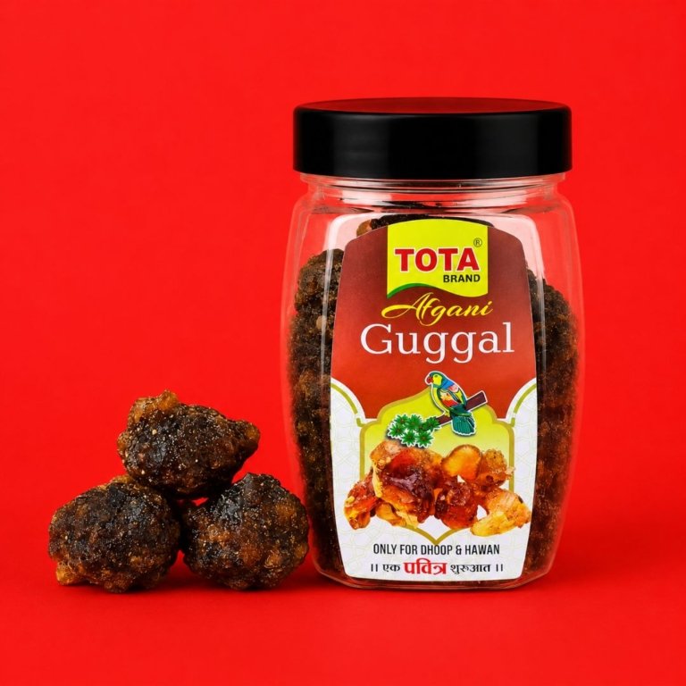 TOTA Guggal – Pure Sacred Resin for Daily Puja, Spiritual Rituals & Meditation