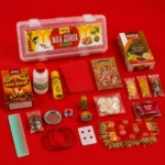 TOTA Maa Durga Puja Kit with 35 Essential Puja Items + Aarti Book