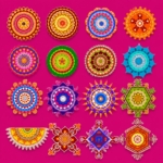 TOTA Magic Rangoli Maker for Navratri