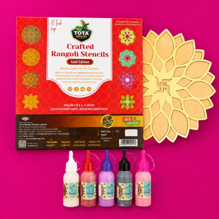 TOTA Magic Rangoli Maker for Navratri