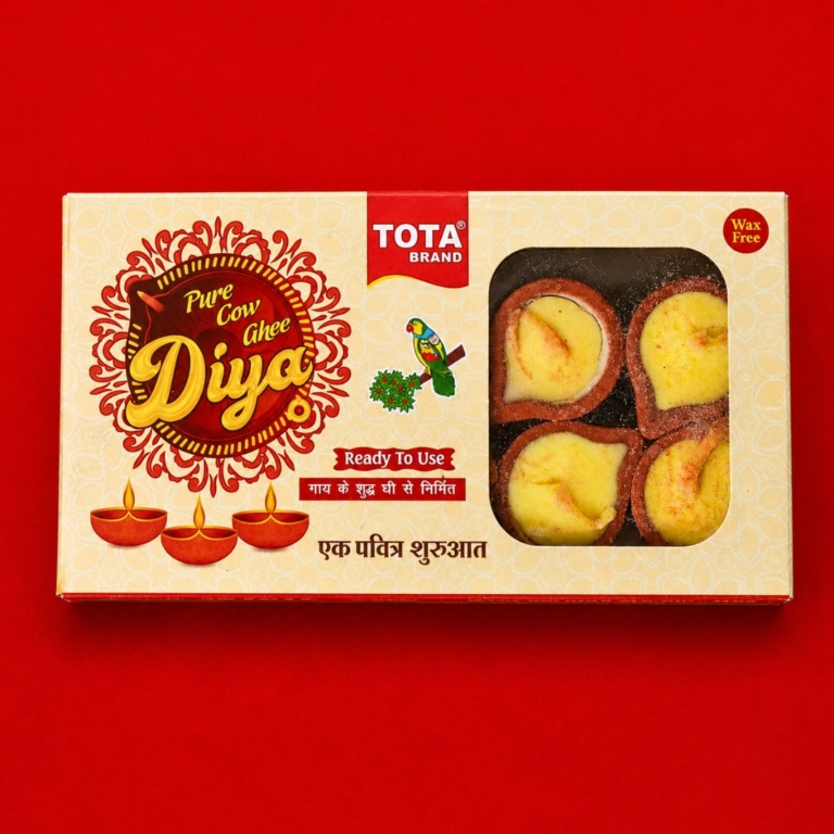 TOTA Pure Ghee Diya for Puja