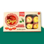 TOTA Pure Ghee Diya for Puja – 10 Pcs Handmade Mitti Diya