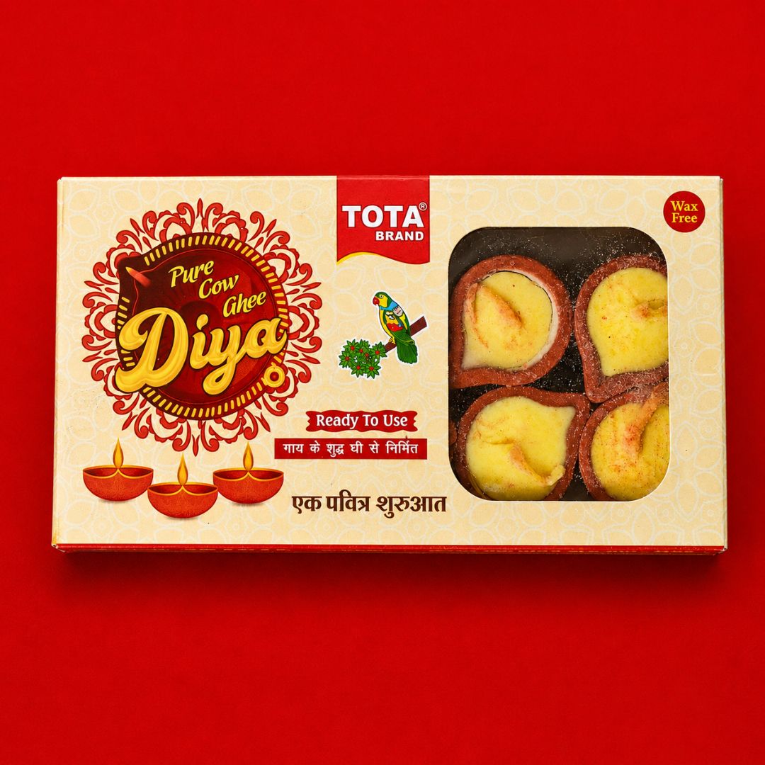 TOTA Pure Ghee Diya for Puja TOTA Pure Ghee Diya for Puja