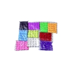 TOTA Rangoli Colors Powder for Floor Rangoli Decorations, Sand Art, Craft, Home Decor, Pooja. Diwali Rangoli Kit Set of 10 Rangoli Colors in Pouches with 1 Swastik Stencil - 1.2 Kg - Image 2