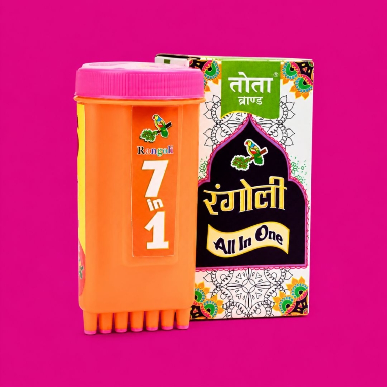 TOTA Rangoli Making Tool for Easy Colour Powder Spreading