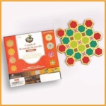TOTA Rangoli Stencils – 12X12 Inch Set of 2 MDF Rangoli Colour Stencils - Image 4