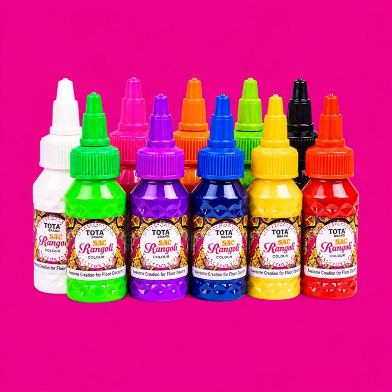 TOTA Rangoli Tool Kit with Squeeze Bottles