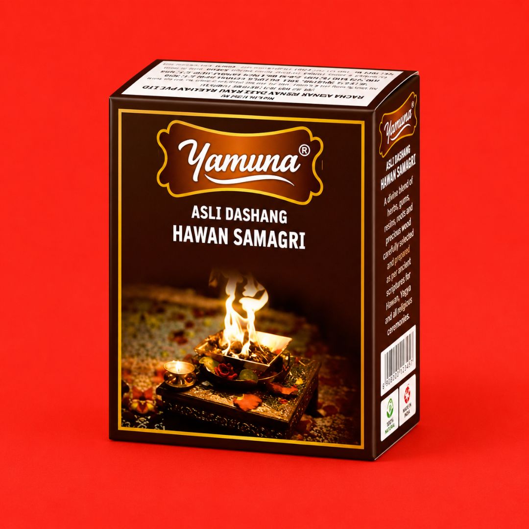 Yamuna Hawan Samagri for Pooja and Havan Made with Natural Herbs Yamuna Hawan Samagri for Pooja and Havan Made with Natural Herbs