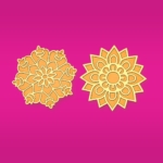 TOTA Diwali Jharokha Set of 7 with Water Sensor Diya – Decorative Festive Jharokha Décor Set