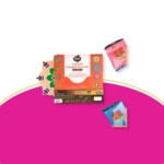 TOTA Rangoli Stencil - Set of 2 Rangoli Colours + 1 MDF Stencils 6X6 inch | Reusable 3D Rangoli